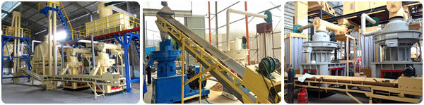 1-8t/h Sawdust Pellet Production Plant